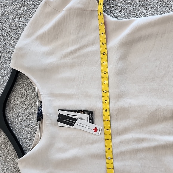 FRANK LYMAN Loose Top With Tie Sleeve Detail Size 8 - Picture 7 of 7